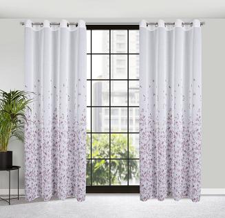 Zasłona gotowa na przelotkach NOEMI 140x250 Eurofirany biały