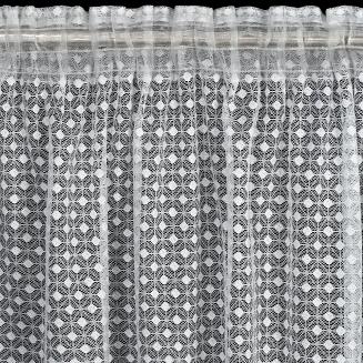 Firana gotowa na taśmie ALAYA 140x270 Eurofirany biały