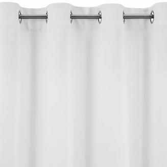 Zasłona gotowa na przelotkach LOGAN 140x175 Eurofirany biały