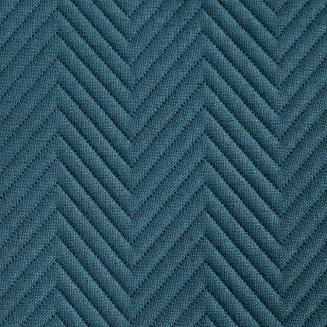 Narzuta dekoracyjna LEN 220x240 niebieski