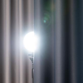 Zasłona gotowa typu blackout na przelotkach DONA 140x 250 ciemnoszara