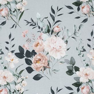 Pościel bawełniana ROSITA 220x200 Eurofirany szary