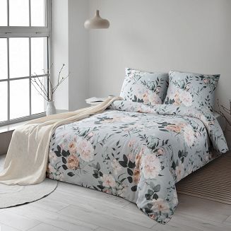 Pościel bawełniana ROSITA 220x200 Eurofirany szary
