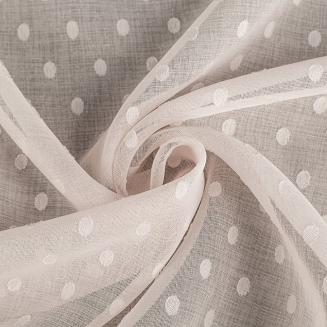 Zasłona gotowa na przelotkach HANIA 140x250 Eurofirany różowy