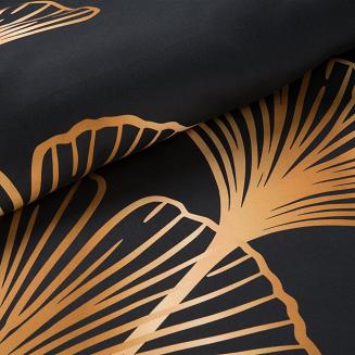 Pościel z makosatyny POS 160x200 Eurofirany czarny