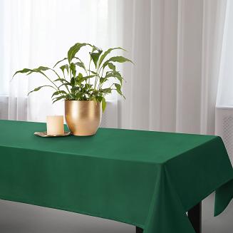 Obrus dekoracyjny VIVA 140x260 plamoodporny butelkowa zieleń