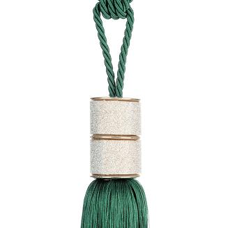 Sznur dekoracyjny do zasłon NATI ciemnoturkusowy