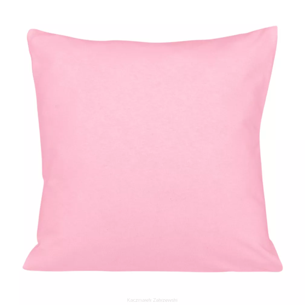 Poszewka jersey 40x40 Darymex różowa