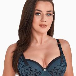 Biustonosz Push Up Cloe 1214 turkusowy