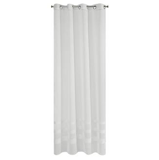 Firana gotowa na przelotkach EFIL 140x250 Eurofirany szary