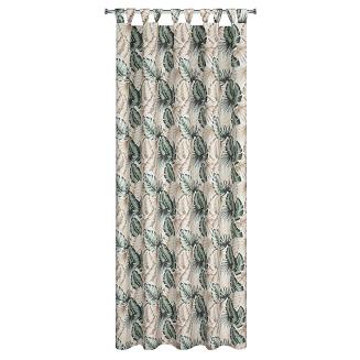 Zasłona gotowa na szelkach GARDEN 155x240 Eurofirany beżowy