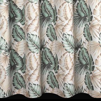 Zasłona gotowa na szelkach GARDEN 155x240 Eurofirany beżowy