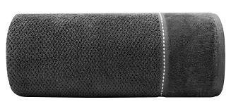 Ręcznik bawełniany SALADO 70x140 Eurofirany grafitowy