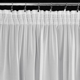 Zasłona gotowa na taśmie JULIA 140x270 Eva Minge Eurofirany biały