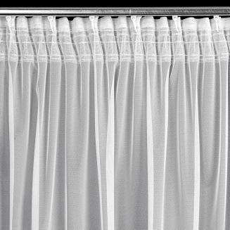 Zasłona gotowa na taśmie JULIA 140x270 Eva Minge Eurofirany biały