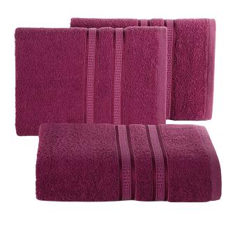 Ręcznik bambusowy MILA 70x140 Eurofirany amarantowy