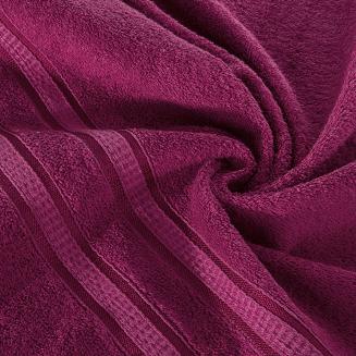 Ręcznik bambusowy MILA 70x140 Eurofirany amarantowy