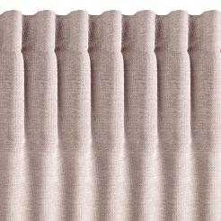 Zasłona gotowa na taśmie NILO 140x270 Eurofirany różowy