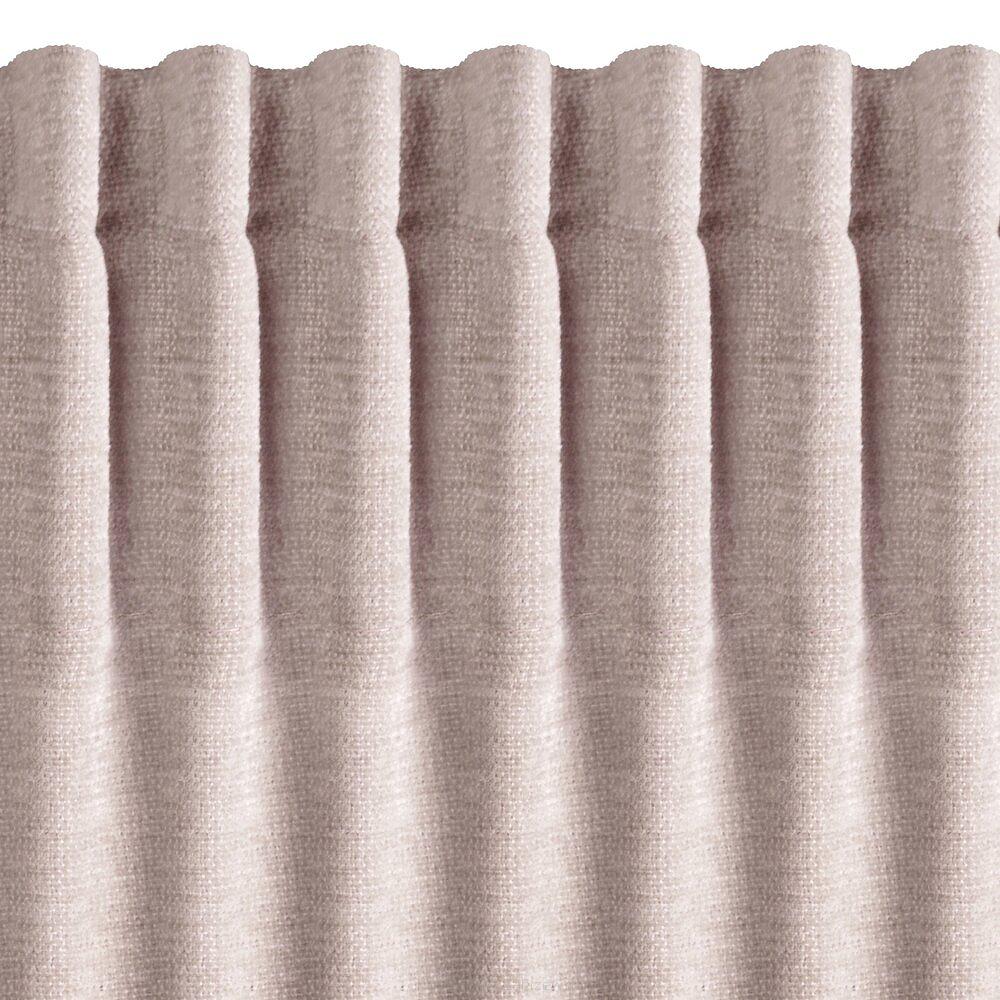 Zasłona gotowa na taśmie NILO 140x270 Eurofirany różowy