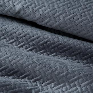 Narzuta dekoracyjna LUIZ 170x210 grafitowy