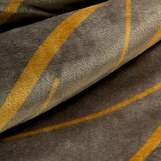 Koc narzuta ALISMA2 150x200 Eurofirany brązowy/beżowy