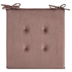 Poduszka na krzesło GAJA 40x40x3 Eurofirany ciemnoróżowy