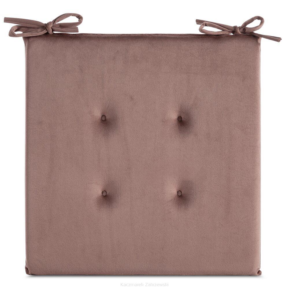 Poduszka na krzesło GAJA 40x40x3 Eurofirany ciemnoróżowy