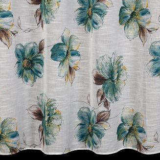 Zasłona gotowa na przelotkach LISA 140x260 Eurofirany biały