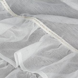 Firana gotowa na przelotkach SAMI 140x250 Eurofirany biały