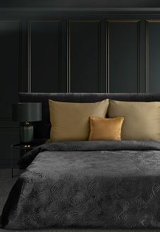 Narzuta dekoracyjna LILI4 220x240 czarny