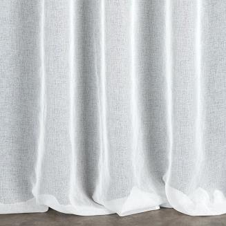 Zasłona gotowa na taśmie EDEN 140x270 Eurofirany biały