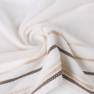 Ręcznik bawełniany LIVIA3 50x90 Eurofirany kremowy