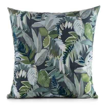 Poszewka dekoracyjna wodoodporna GARDEN 45x45 Eurofirany zielona w liście