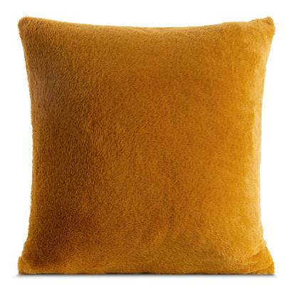 Poszewka dekoracyjna NINA 60x60 Eurofirany miodowa futrzana i puszysta