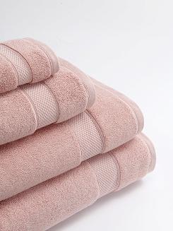 Ręcznik bawełniany Leo 50x90 pudrowy