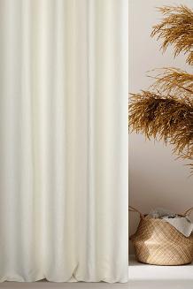 Zasłona gotowa na przelotkach SEVILLE 140x250 Eurofirany kremowy