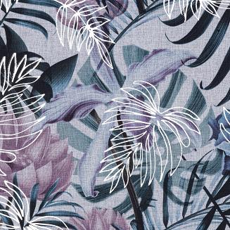 Firana gotowa na przelotkach MALIBU Eurofirany biały