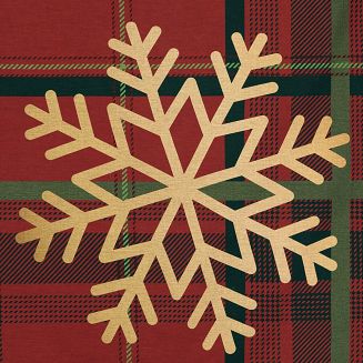 Komplet pościeli świąteczny POS 220x200 Eurofirany czerwony