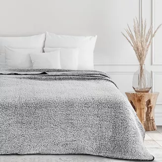 Koc narzuta KOALA 70x160 Eurofirany czarny baranek