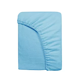 Prześcieradło frotte z gumką 180x200 Darymex niebieski