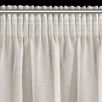 Firana gotowa na taśmie CARLI 140x270 Eurofirany beżowy