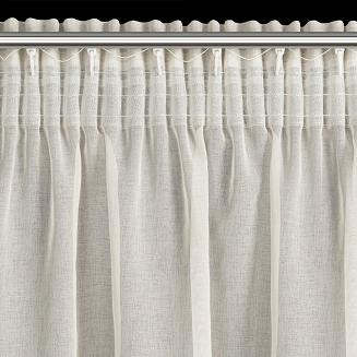 Firana gotowa na taśmie CARLI 140x270 Eurofirany beżowy