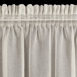 Firana gotowa na taśmie CARLI 140x270 Eurofirany beżowy