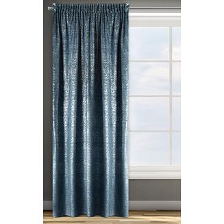 Zasłona gotowa na taśmie CYPR 140x270 Design91 granatowy