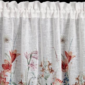 Firana gotowa na taśmie NEMEZJA 150x60 Eurofirany biały