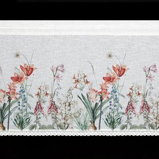 Firana gotowa na taśmie NEMEZJA 150x60 Eurofirany biały