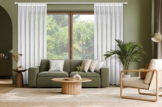 Firana gotowa RUBY 140x270 Eurofirany biały