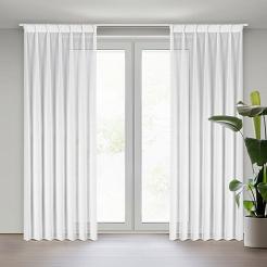 Firana gotowa RUBY 140x270 Eurofirany biały