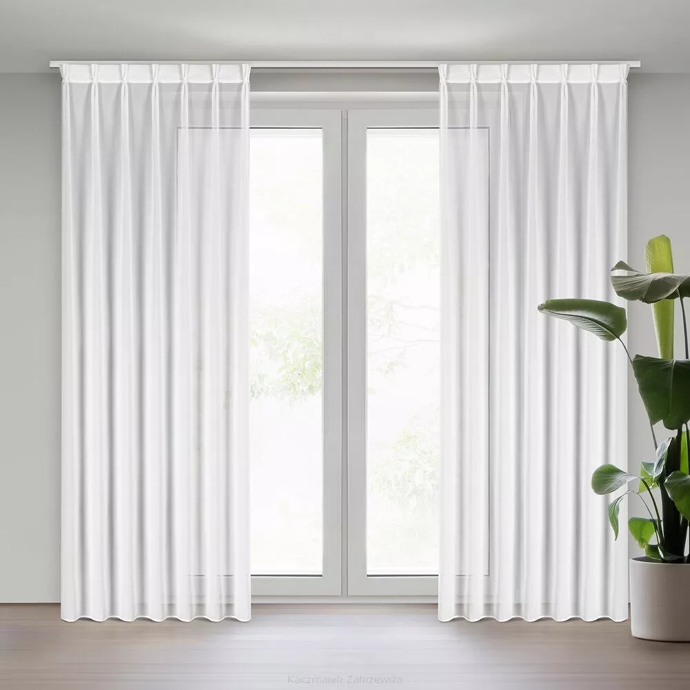 Firana gotowa RUBY 140x270 Eurofirany biały