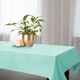 Obrus dekoracyjny VIVA 140x300 plamoodporny miętowy